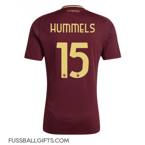 AS Roma Mats Hummels #15 Fußballbekleidung Heimtrikot 2024-25 Kurzarm